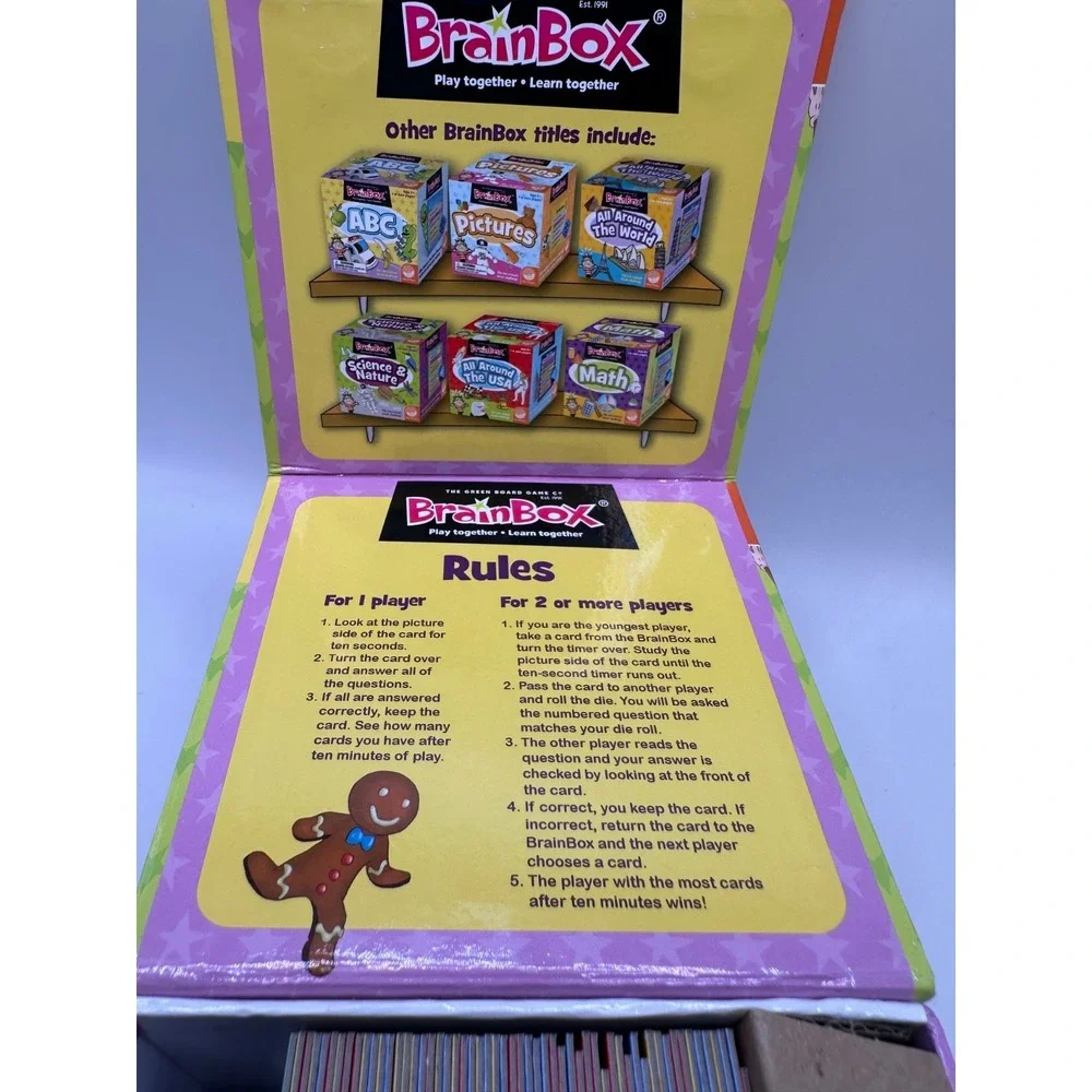 MindWare Brain Box Once Upon A Time Fairy Tale Themed Memory Game 3+ COMPLETE